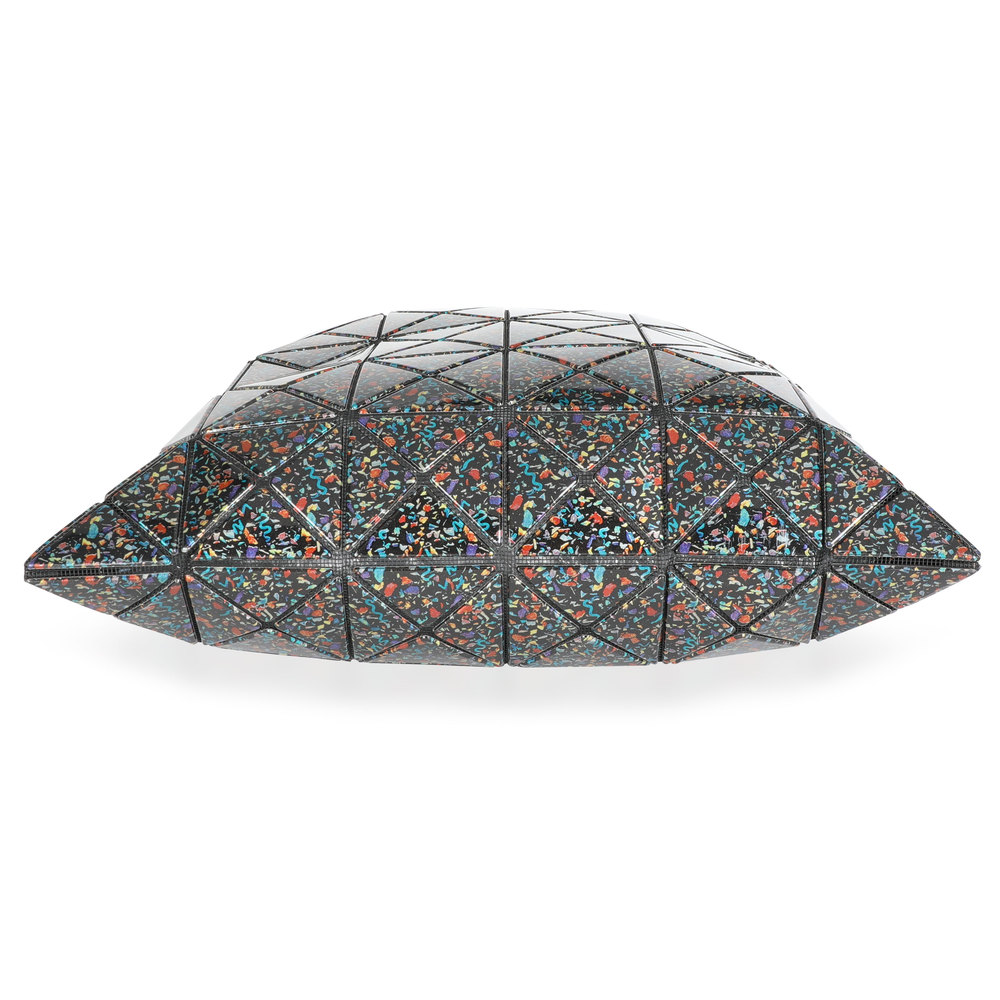 Issey Miyake Stone Black Mix No. 18 Medium Geodesic Tote - Picture 3 of 6